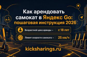 Как арендовать самокат в Яндекс Go: пошаговая инструкция 2026