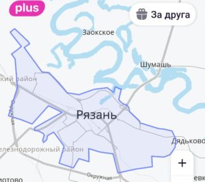 зоны аренды urent в рязани